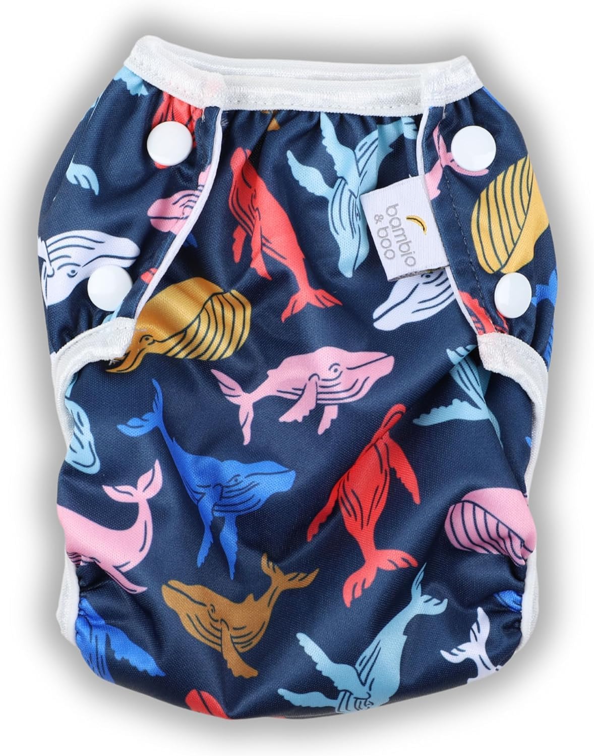 Reusable Swim Diaper - Whales Bambi & Boo