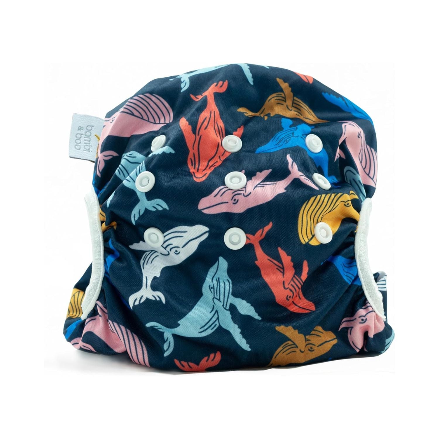 Reusable Swim Diaper - Whales Bambi & Boo