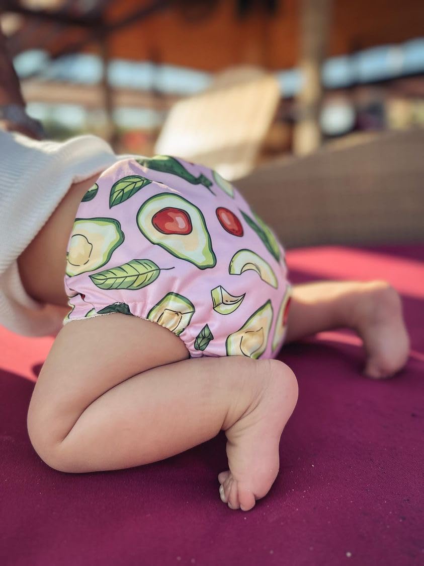Reusable Swim Diaper - Avocados