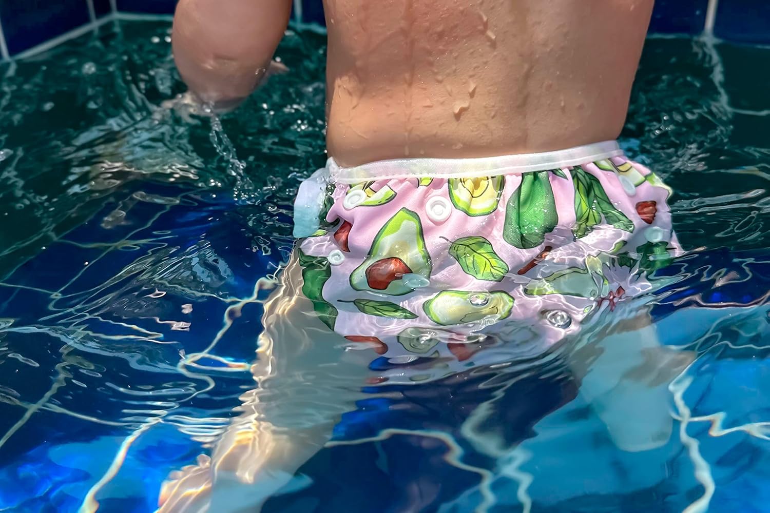 Reusable Swim Diaper - Whales